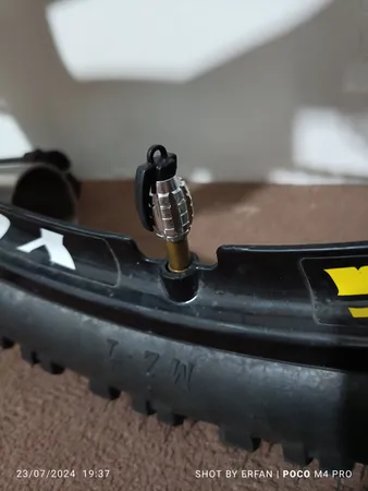 سر والف دوچرخه مدل نارنجکی بسته 2 عددی