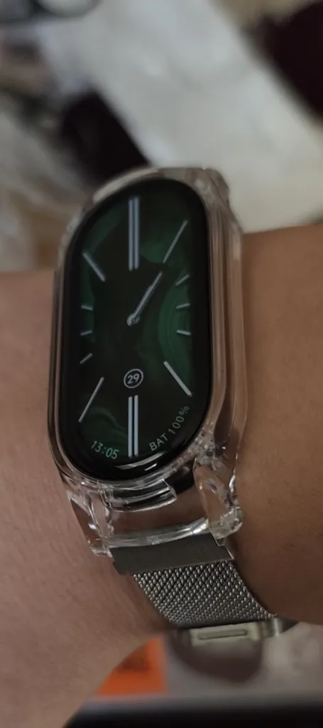 مچ بند هوشمند 46 میلی‌متری شیائومی مدل Band 10 با بند سیلیکونی