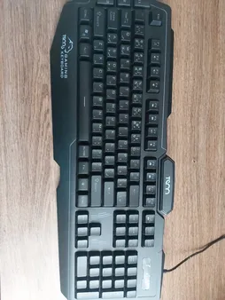 کیبورد گیمینگ تسکو مدل TK 8121، سوییچ ممبران، Full-Size، نورپردازی LED RGB