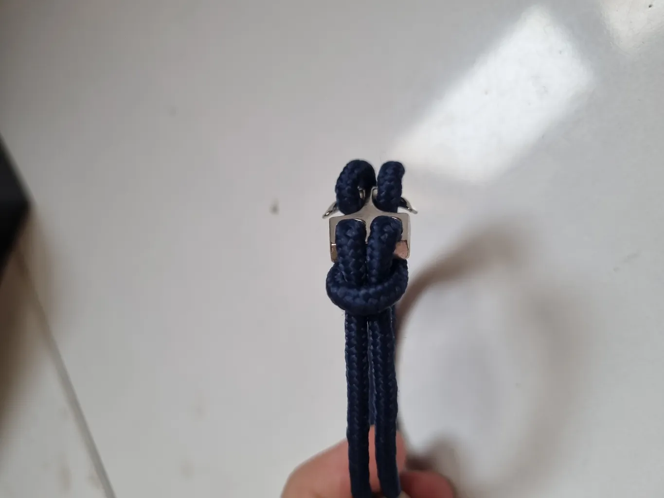 دستبند مردانه مدل پاراکورد لنگر کد 5530