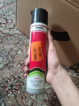 اسپری رنگ مشکی مات واکو مدل 300ML بسته 3 عددی