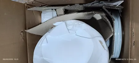سرویس غذاخوری 25 پارچه دینو مدل چهار گوش کلاسیک ورژن 1