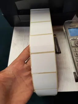 برچسب پرینتر لیبل زن مدل حرارتی 40x50 بسته 750 عددی