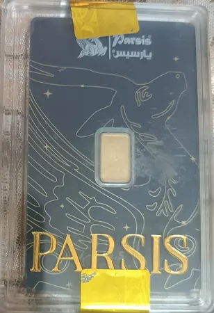 شمش طلا 24 عیار پارسیس مدل 0.5