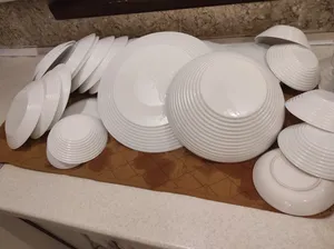 تجریه خرید سرویس غذا خوری 26 پارچه گلدن اوپال مدل هارنا سفید