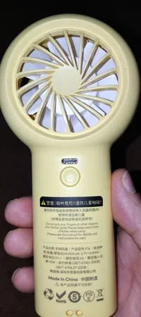 پنکه شارژی قابل حمل سولو مدل F16 Flower