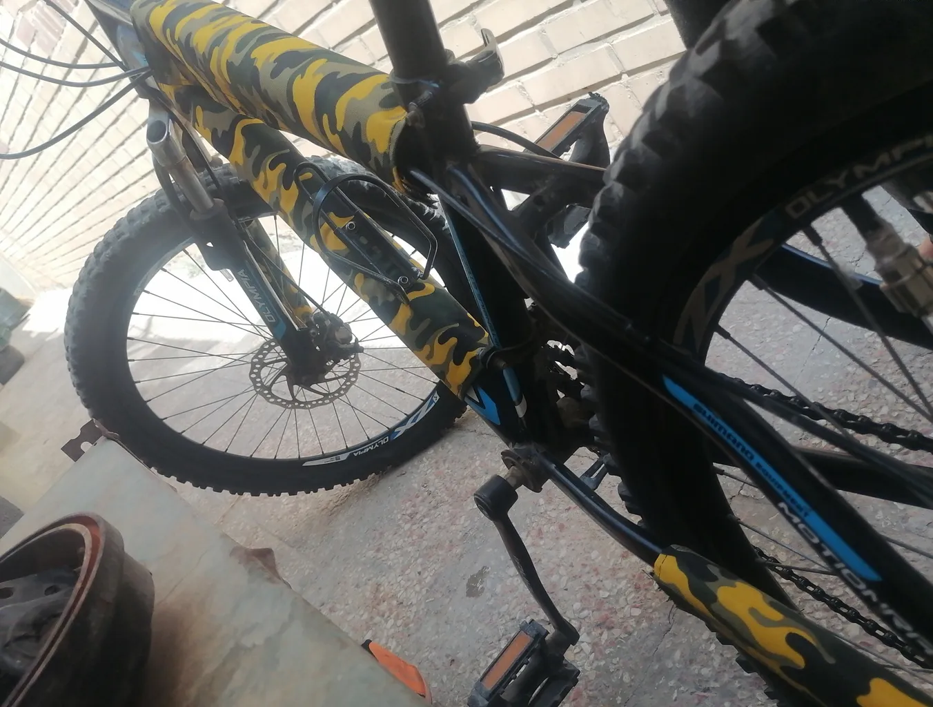 کاور تنه دوچرخه مدل چریکی مجموعه 5 عددی