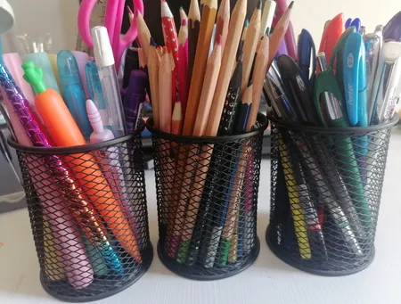 جامدادی رومیزی مدل CH101S بسته 3 عددی