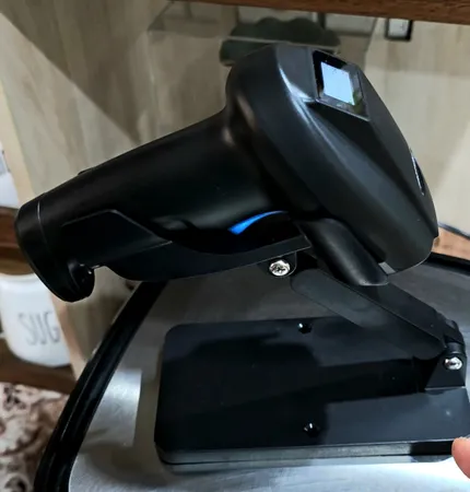 بارکد خوان سه بعدی فستر مدل وایرلس کد Ai-V4 به همراه پایه