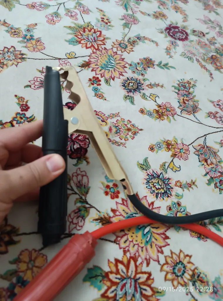 کابل برق خودرو مستر نیرو مدل Mr-2M مجموعه 2 عددی