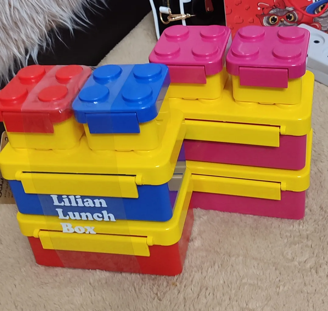 ظرف غذای کودک مدل ۴ تکه پازل