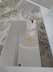 تجریه خرید ست آینه و باکس سرویس بهداشتی خونه خاص مدل خطی کد 5646