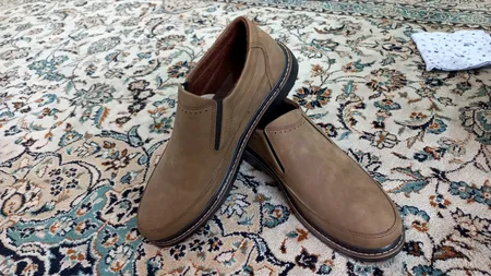 کفش مردانه آشیل کد ya رنگ کرم