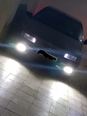 چراغ مه شکن جلو مدل LED مناسب برای پژو 405 بسته 2 عددی