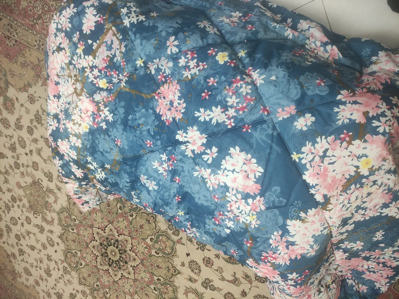 لحاف مانیکاهوم مدل چیچک پلاس یکنفره سایز 230×150 سانتی‌ متر