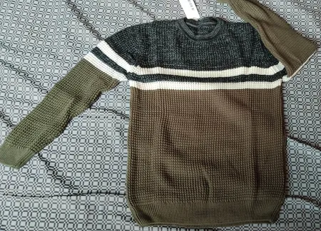 پلیور یقه گرد مردانه ترندیول مدل 30567009