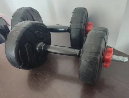 دمبل رادیس فیت مدل DVP-3-1500 وزن 3 کیلوگرم بسته 2 عددی