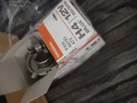 لامپ هالوژن خودرو اسرام مدل H4 60\55 12V بسته 2 عددی