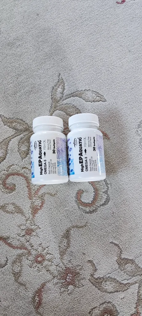 کپسول روغن ماهی حاوی EPA بالا آکواتیک کارن بسته 30 عددی