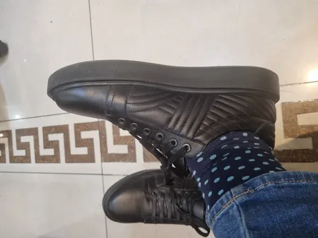 کفش روزمره زنانه چرم مشهد مدل J2622