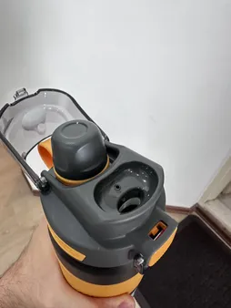 ماگ سفری مدل دوحالته دور سیلیکونی گنجایش 0.8 لیتر