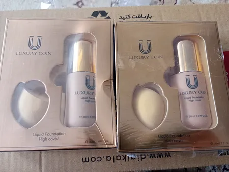 کرم پودر لاکچری کوین شماره 551 حجم 30 میلی لیتر مجموعه 2 عددی