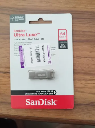 فلش مموری سن دیسک مدل Ultra Luxe ظرفیت 64 گیگابایت