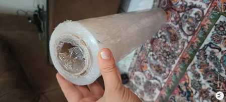 سلفون بسته بندی مدل استرچ صنعتی عرض 40 سانتی متر طول 500 متر