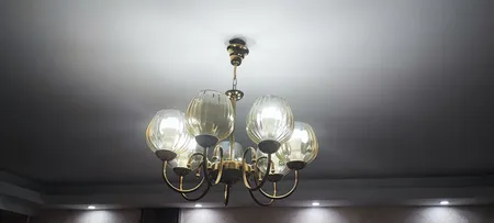 لوستر هفت شعله چشمه نور کد AB817/7