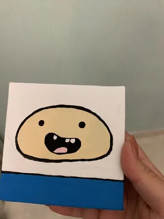 بوم نقاشی جهان بوم مدل TZ-1 سایز 10x10 سانتی متر