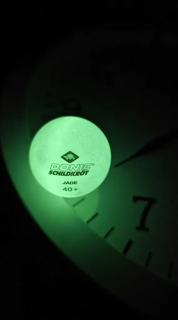 توپ پینگ پنگ دونیک مدل شیلدکروت Glow بسته 6 عددی