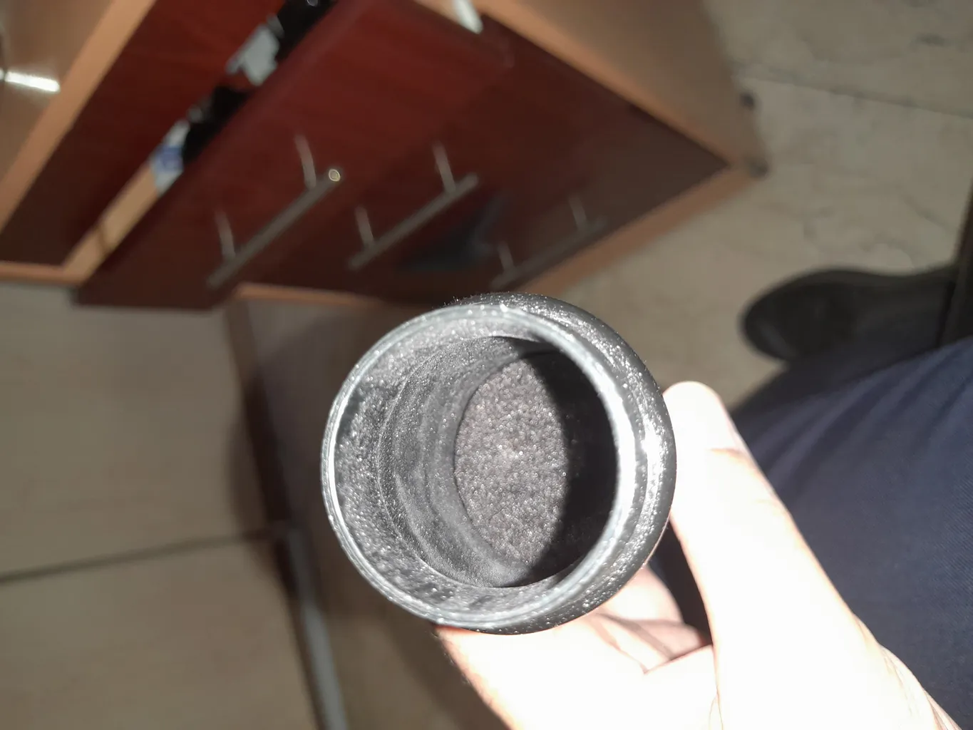 پودر پرپشت کننده مو تاپیک مدل 03 وزن 50 گرم رنگ قهوه ای تیره