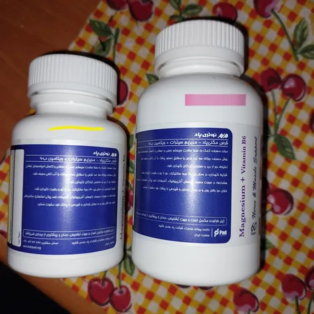 قرص منیزیم سیترات و ویتامین ب6 نوتری پاد بسته 60 عددی
