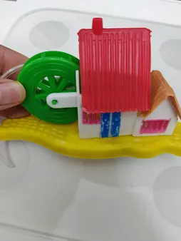 کلبه حباب ساز تزیینی آکواریوم کد 0011