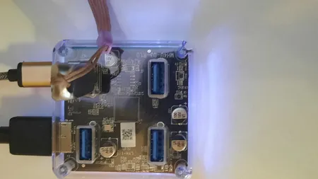 هاب USB 3.0 چهار پورت اوریکو مدل MH4U-U3-R1.0