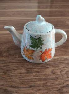 تجریه خرید قوری سرامیکی مدل پاییزی کد 20