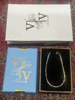 دستبند طلا 18 عیار زنانه وی وی گلد گالری مدل ماری کد G8686