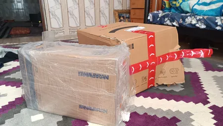 چراغ خطر عقب خودرو فن آوران مدل YM110 مناسب برای پژو پارس بسته دو عددی