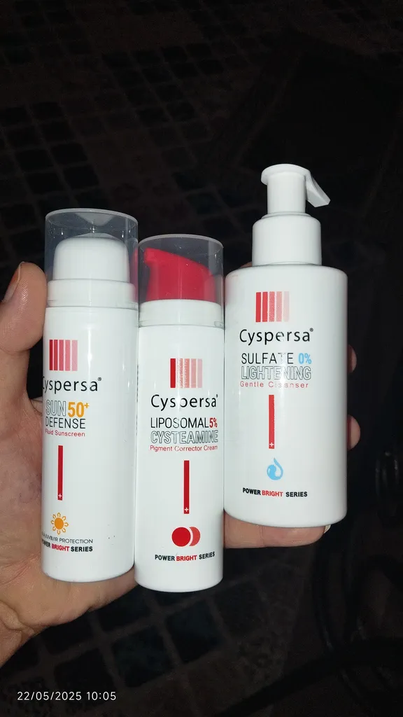 کرم ضدلک سیسپرسا مدل سیستئامین حجم 50 میلی لیتر