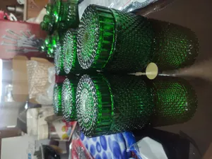 تجریه خرید قندان طرح نیلوفر  مدل زنبوری کد GL02 مجموعه 2 عددی