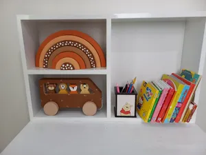 تجریه خرید اسباب بازی چوبی طرح اتوبوس حیوانات جنگلی مدل MKids59-E مجموعه 4 عددی