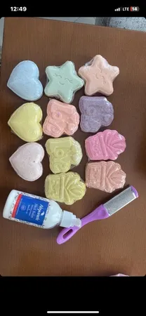 کوکتل پدیکور مدل 01 وزن 70 گرم بسته 12 عددی