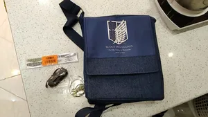 تجریه خرید کیف دوشی گالری چی چاپ طرح attack on titan کد 65870