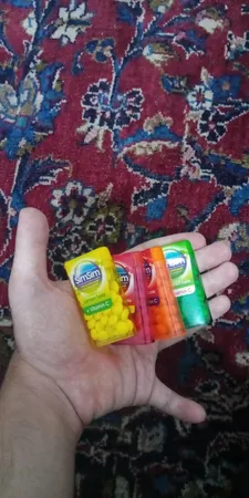 قرص خوشبو کننده دهان سیم سیم مدل ویتامین C بسته 4 عددی