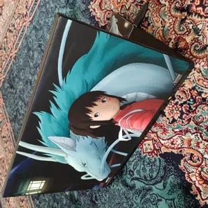 تجریه خرید استیکر لپ تاپ توییجین و موییجین طرح Anime کد 02 مناسب برای لپ تاپ 15.6 اینچ به همراه برچسب حروف فارسی کیبورد