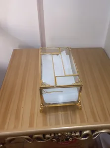 تجریه خرید جعبه دستمال کاغذی مدل شیشه ای کد H410