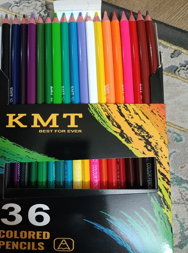 مداد رنگی 36 رنگ کی ام تی کد 2370