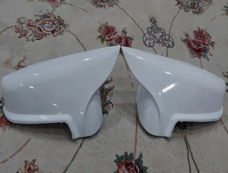 قاب رو آینه خودرو مدل خفاشی کد SEF-KHO مناسب برای پژو پارس بسته 2 عددی