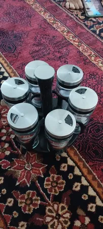 ست جا ادویه کاپریس مدل پارادایس مجموعه 6 عددی