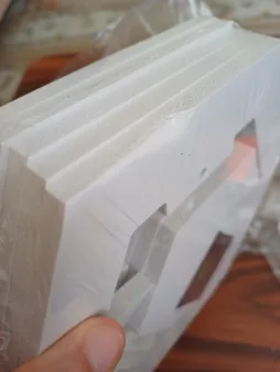 شلف دیواری خونه خاص مدل شش ضلعی مجموعه 5 عددی